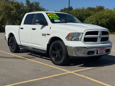 2016 DODGE RAM 1500 OUTDOORSMAN DIESEL, 6CYL 3.0L ENGINE ECO DIESEL ……. HEATED SEATS ……. BACK-UP CAM...
