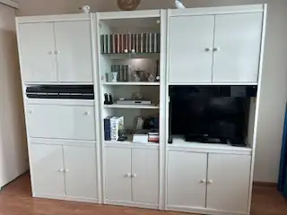 Entertainment wall unit, View more