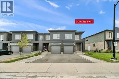 Welcome to this corner-unit townhouse in Kitchener’s Huron neighbourhood — offering a functional lay...