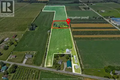 Own a serene 33 acre parcel along the beautiful outskirts of Harrow, nestled amidst trees and enhanc...