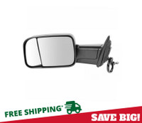 Power Heated Towing LED Signal Driver Side View Mirror