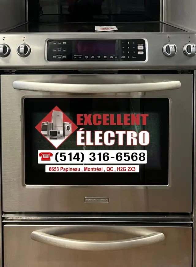 FOURS EN PROMOTION!! TAXES INCLUSES + 1 AN DE GARANTIE!!! in Stoves, Ovens & Ranges in City of Montréal - Image 3