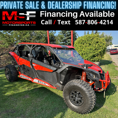 Welcome to Motorsports Financing - Kelowna! 2020 Can am Maverick Engine: 850