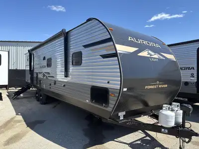 2026 Forest River AURORA 28QBUNK The 28QBUNK Aurora Light TT brings fun and function for larger grou...