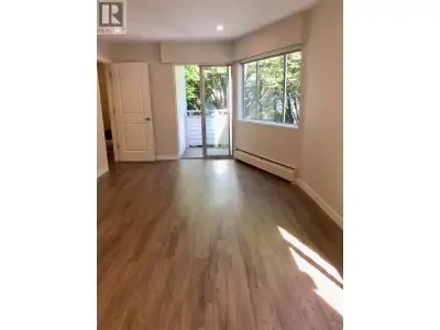 Make yourself at home in this bright corner one-bedroom suite in Marpole. Large windows fill the liv...