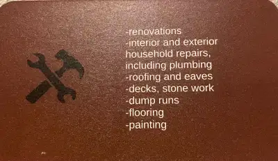 Handyman looking for work, View more
