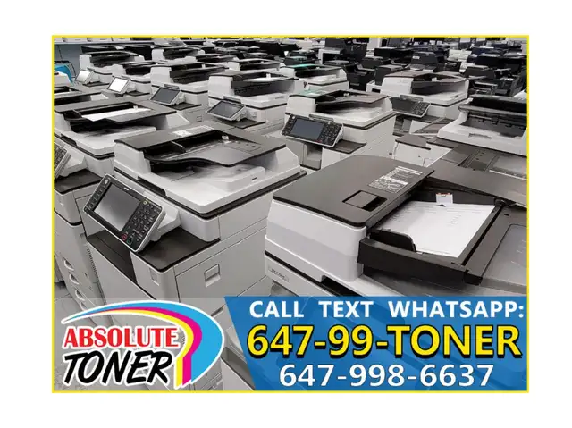 $49/Month Ricoh Colour Printer Copier FAX 11x17 A3 Photocopier in Printers, Scanners & Fax in City of Toronto - Image 3