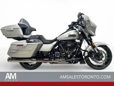 2023 Canadian Street Glide CVO with ONLY 7,000 KM, colour matching detachable CVO tour pack, 121ci V...