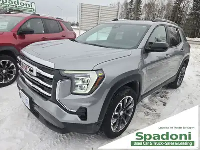 At Spadoni Sales and Leasing at the Thunder Bay Airport they are selling this 2025 GMC Terrain . Cal...
