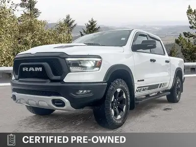 Welcome to Moncton Chrysler Jeep Dodge. Recent Arrival! 2023 Ram 1500 Rebel HEMI 5.7L V8 VVT 4WD 1-Y...