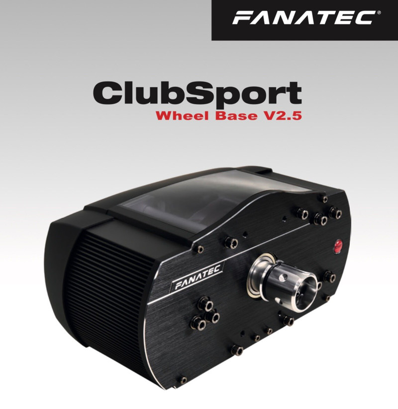 Fanatec Clubsport base steering limiter ring Aluminum Upgrade