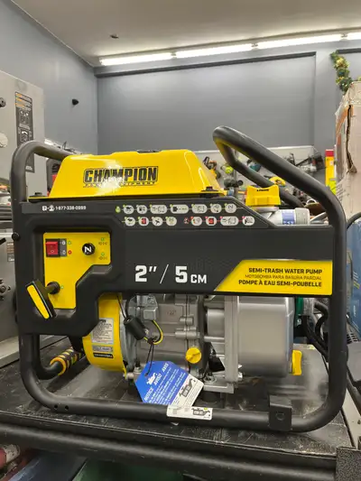 Champion Semi-Trash Water Pump, View more