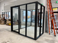 Aluminum Glass Partition Walls, Offices Enclosures, Divide Room