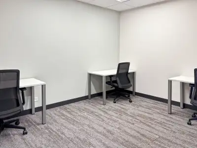 A fully serviced private office with 3 people, ready to use from day one. Work with focus and privac...