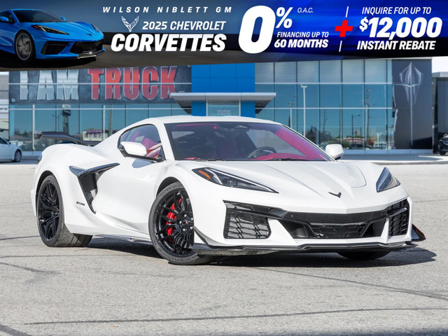 2025 Chevrolet Corvette Z06 3LZ-Z07 Performance Pkg | Ground Eff in Cars & Trucks in Markham / York Region