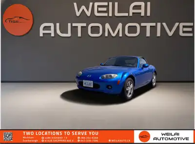 170 HP 2.0L Engine | 5-Speed Manual Transmission | Rear-Wheel Drive Roadster | 16-Inch Alloy Wheels...