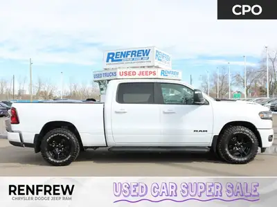 This 2025 Ram 1500 Sport is a sharp one-owner, no accidents. It comes with two keys. Under the hood...