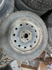 Used tires and wheels.
