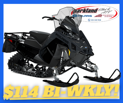 PAYMENTS LOW AS $114 BI-WKLY! 2026 ProStar S4 Voyageur SP 146 1.6 TRACK, BLACK-BLACK, TALL WINDSCREE...