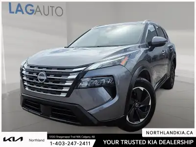 2025 Nissan Rogue SV Odometer is 10910 kilometers below market average! Ready for anything, from the...