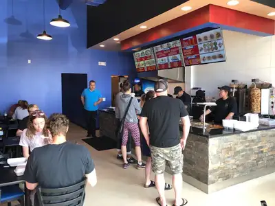 BUSINESS FOR SALE RESTAURANT FOR SALE Only $70K down Payment MEDITERRANEAN RESTAURANT FRANCHISE Down...