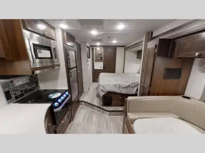 Forest River Forester Class C 2441DS highlights: Full Rear Bath Stainless Steel Appliances Bunk Over...