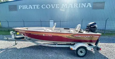 2008 Princecraft Starfish DLX Tiller – PC1096AA The 2008 Princecraft Starfish DLX Tiller is a 16-foo...