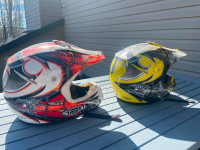 Quading, snowmobile, dirt bike helmets for sale