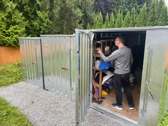 Garden Shed STEEL 7’ X 7’ Starting at $48 per month in Outdoor Tools & Storage in Tricities/Pitt/Maple - Image 9