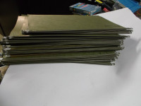 LEGAL GREEN HANGING FILE FOLDERS