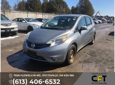 2014 NISSAN VERSA NOTE S 3299$ plus HST and Licensing Needs Brakes Ask about our other cars for sale...