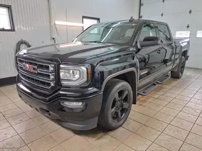 gmc sierra elevation 2017 crew cab boite 6.5 pieds banc électrique a/c console control au volant cam...