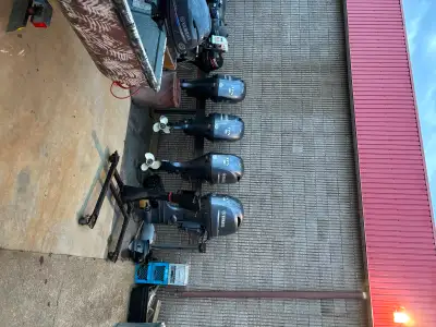 We have 4 used Yamaha F115 Outboard motors that have all been servcied and gone over! 2022 Yamaha F1...