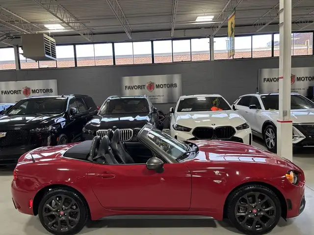 2017 Fiat 124 Spider Abarth|CONVERTIBLE|MANUAL|FRONTPPF|INTAKE|N64744833688194124