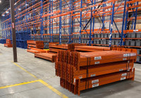 Used Redirack Beams 8' x 4" - Warehouse pallet racking