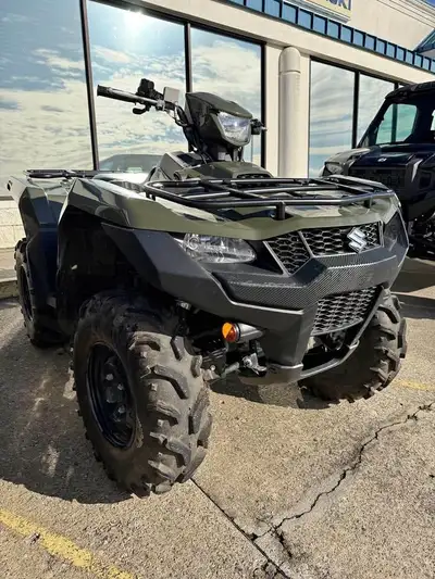 APPLY NOW: https://www.ridecollective.ca/get-pre-approved 2023 SUZUKI KINGQUAD 750 AXI • Powerful 75...