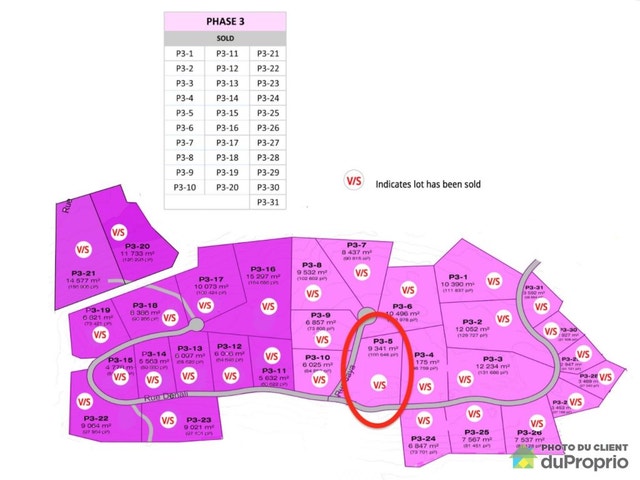 $324,900 - Residential Lot for sale in La Conception — photo 3