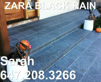 Black Rain Granite Black Rain Natural Stone Black Indian Granite