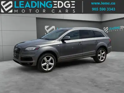 2014 AUDI Q7 PREMIUM PLUS TDIRARE LOW KMS TDI Q7 - LEATHER - POWER HEATED SEATS - 7 PASSENGER - ALL...