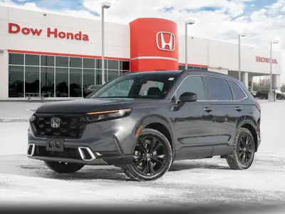 The 2023 Honda CR-V Touring Hybrid delivers a refined combination of hybrid efficiency, comfort and...