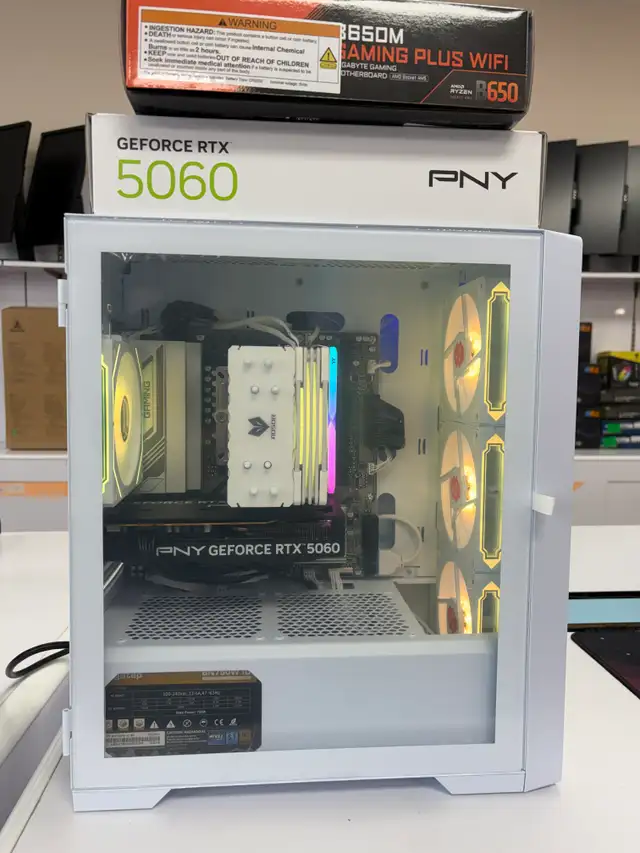 Popular Gaming PC ⚡ Ryzen 5 9600X + 32GB DDR5 | RTX 5060 8GB | Desktop ...