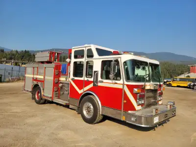 Fire Engine, pump works 12.7 litre Detroit 60 Series Allison 5 speed transmission with built in reta...