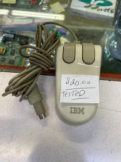 IBM Vintage PS2 Mouse - April 6th, View more