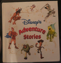 Disney’s Adventure stories-beautiful book-hard cover 336 pages