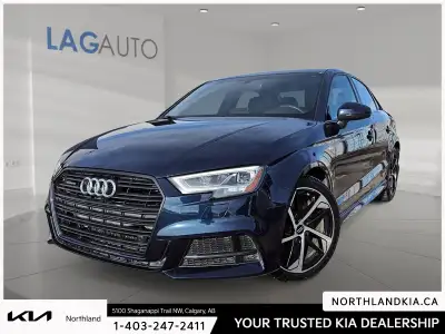 2020 Audi A3 45 Technik quattro Odometer is 38862 kilometers below market average! Ready for anythin...