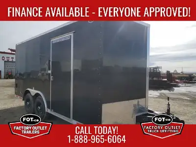 NEW Cargo Mate 8.5x16ft E-Series Enclosed Cargo by Forest River - Rear Barn Doors - 102in Wide Body...