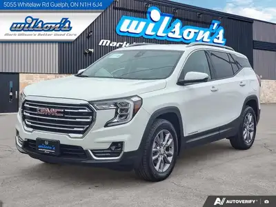 Look at this certified 2024 GMC Terrain SLT AWD | Leather | Heated Wheel + Seats | Remote Start | Ca...