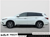 The 2017 INFINITI QX60 AWD in elegant white is a true performer with its reliable all-wheel drive an... (image 4)