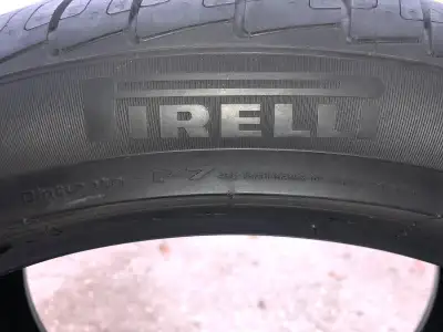 **IF U SEE THE AD TIRES STILL FOR SALE** 4 x 255/45/20 PIRELLI cinturato P7 TIRES 85 % 80 tread left...