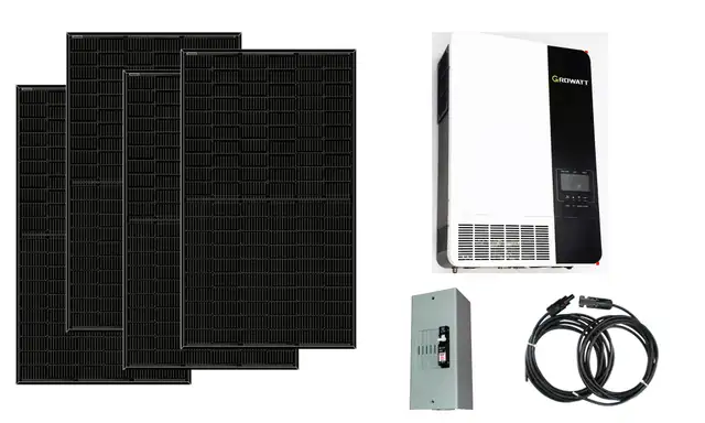 2000W Solar Panel Package inverter MPPT controller charger62863734859521121